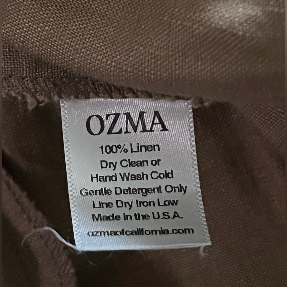 Ozma deia tan linen jumpsuit size small - Picture 6 of 15